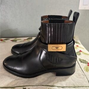 Tory Burch leather boots